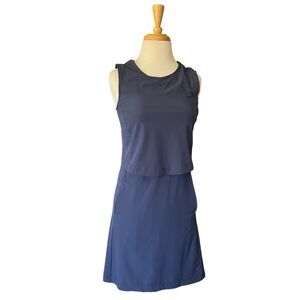 Nike Flex Ace Dri-FIT Navy Sleeveless Golf Dress Size XS